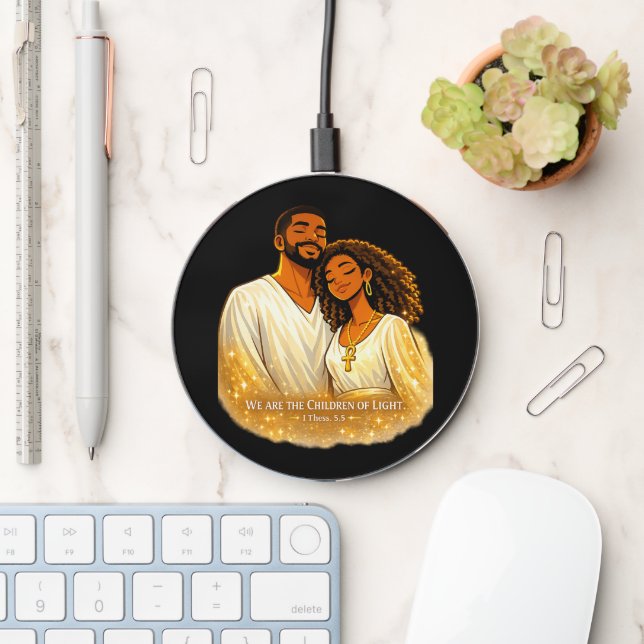 Children of Light Wireless Charger (Desk)
