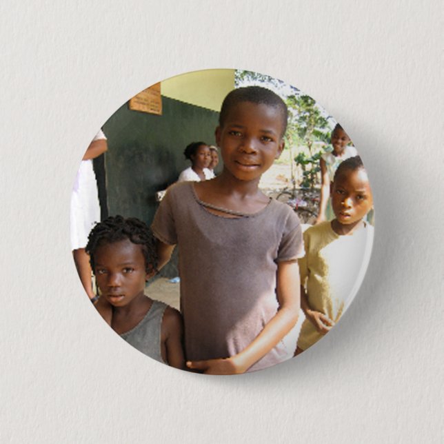 Children of Nigeria Button (Front)