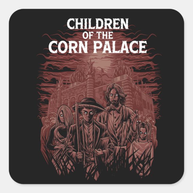 Children of the corn palace sticker (Front)