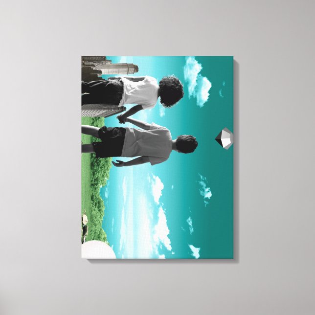 Children of the future canvas print (Front)