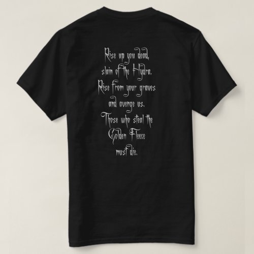 Children of the Hydra Skeletons  Quote T_Shirt