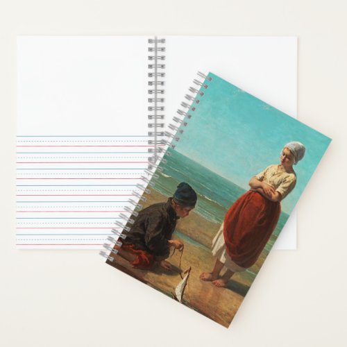 Children of the sea Jozef Israels Sketch Notebook
