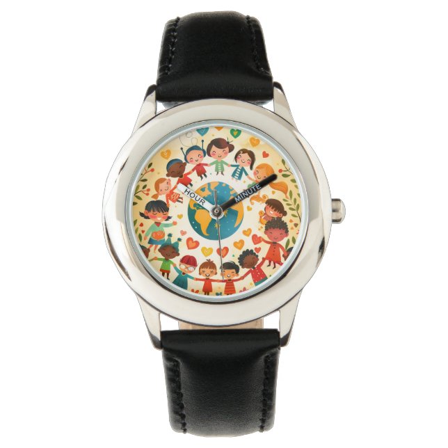 Children of the World — Diversity and Peace -  Watch (Front)