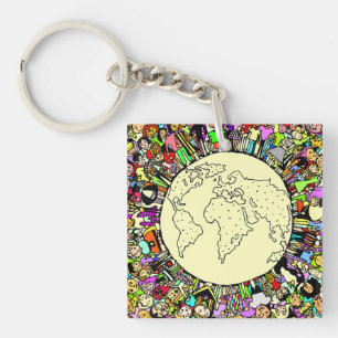 Children of the World Keychain