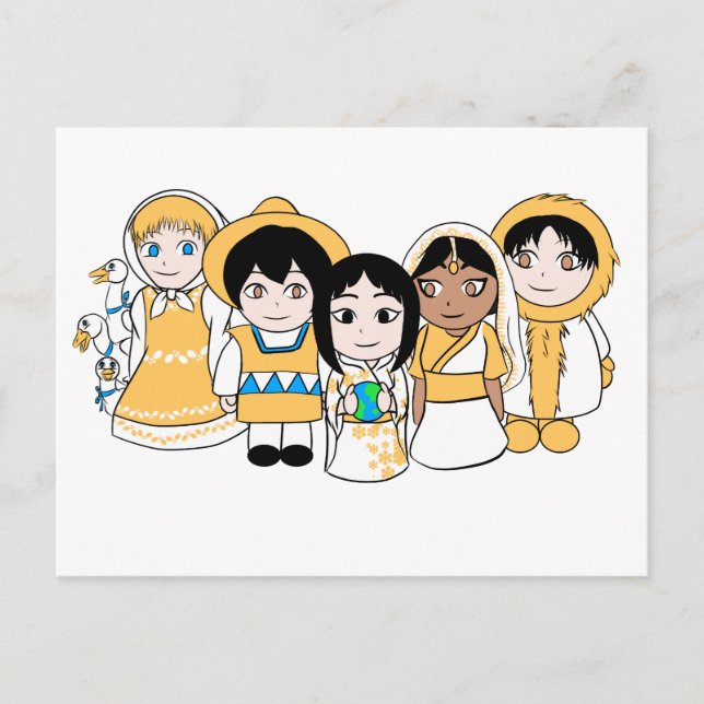 Children of the World Postcard (Front)