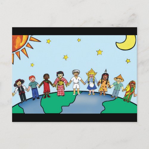 Children of the World Postcard