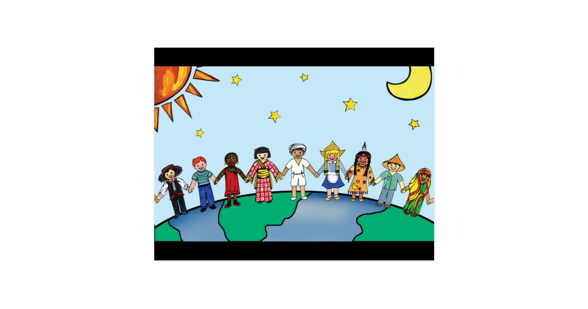 Children of the World Postcard | Zazzle.com