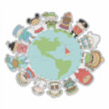 Children of the World Teaching Sticker | Zazzle