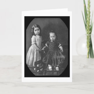 Children of William McAllister Daguerreotype 1849 Card