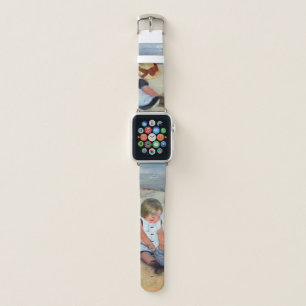 Children on the Beach, Cassatt Apple Watch Band