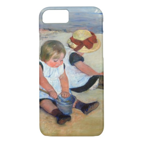 Children on the Beach Cassatt iPhone 87 Case