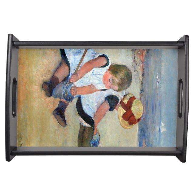 Children on the Beach, Cassatt Serving Tray (Front)