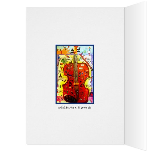 CHILDREN PLAYING ON VIOLIN MUSIC (Inside (Left))