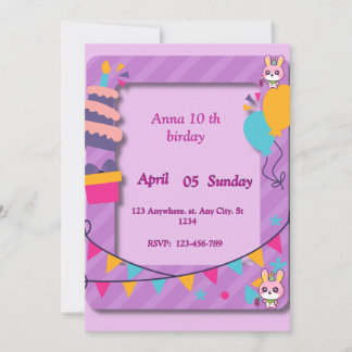 Children’s Birthday Invitation