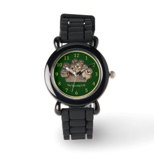 Children’s Clock ~ Baby Burrowing Owls ~ Watch