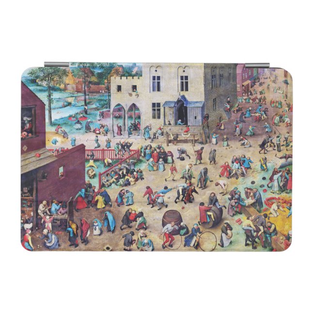 Children’s Games, Pieter Bruegel iPad Mini Cover (Horizontal)