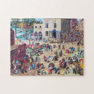 Children’s Games, Pieter Bruegel Jigsaw Puzzle