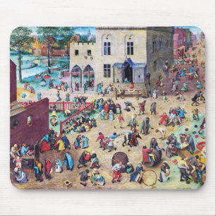 Children’s Games, Pieter Bruegel Mouse Pad