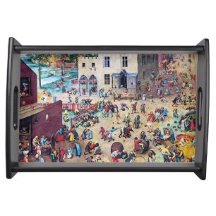 Children’s Games, Pieter Bruegel Serving Tray
