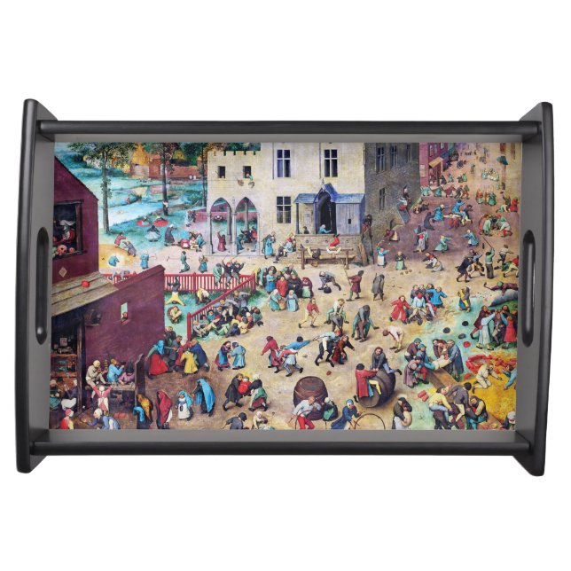 Children’s Games, Pieter Bruegel Serving Tray (Front)