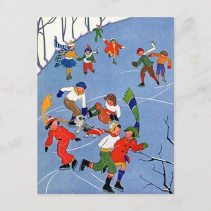 CHILDREN SKATING PARTY INVITATION ~ BIRTHDAY OR