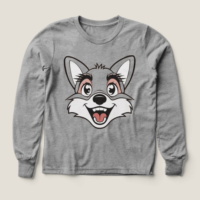 🦊 Children sweater - sweet fox (Design Front)