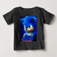 Sonic the Hedgehog Personalized Name Age Custom Birthday T-Shirts