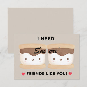 Children Valentine "S'more Friends Like You"