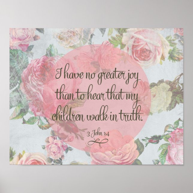 Children Walk in Truth Poster (Front)