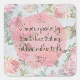 Children Walk in Truth Square Sticker