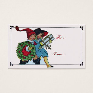 CHILDREN WITH CHRISTMAS GIFTS