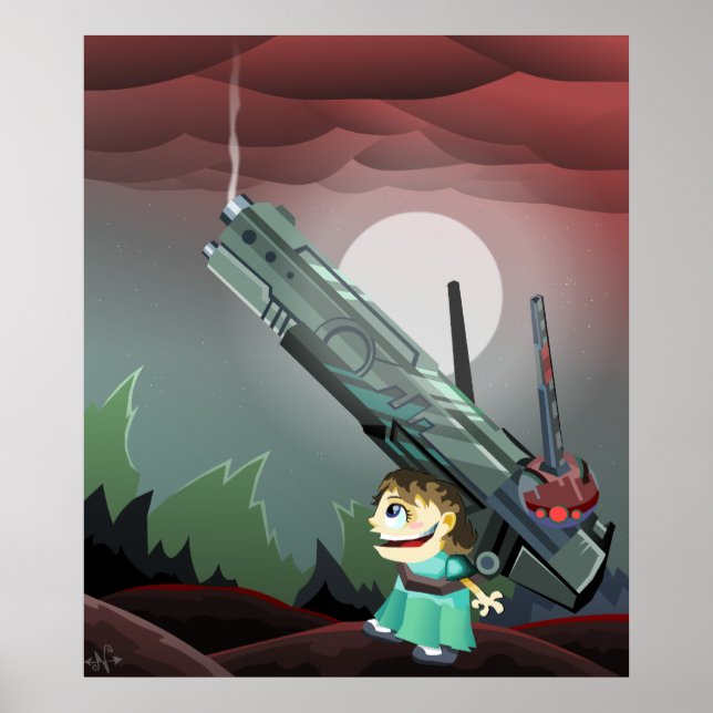 Children with Firearms Poster (Front)