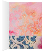 Children With Snowman Cards (Inside (Right))