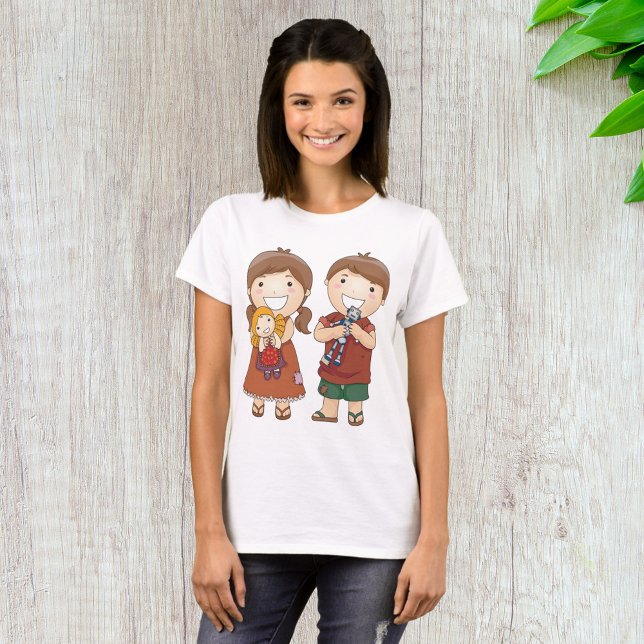 Children With Toys T-Shirt (Creator Uploaded)