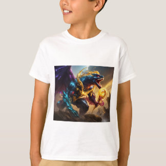 children's adventure-themed T-shirt design: