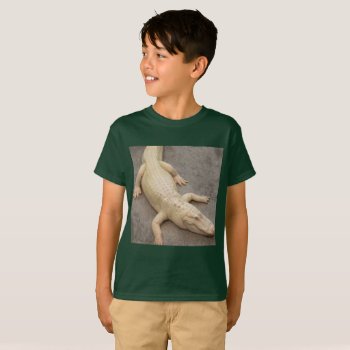 Children's Alligator T-shirt by KEW_Sunsets_and_More at Zazzle