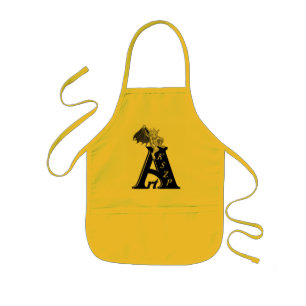 Children's apron with KSZP Art logo