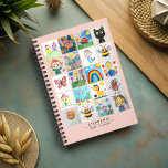 Children's Art Keepsake 20 Drawings Collage Planner<br><div class="desc">Stay organized while celebrating your child’s creativity with this personalized planner featuring a collage of their drawings. Complete with a heartwarming design that transforms their art into a keepsake,  this planner is the perfect way to keep your schedule—and their masterpieces—close all year long.</div>