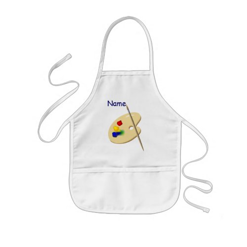 Childrens Artist Palette Apron