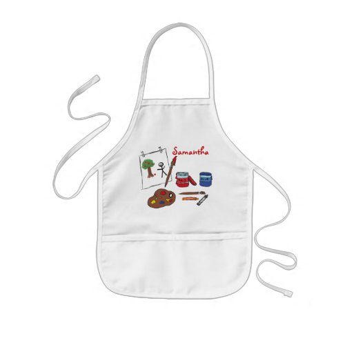 Childrens Arts  Crafts Apron