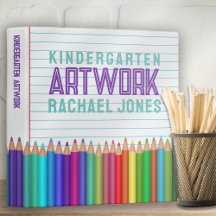 Children's Artwork Artist Pencils Keepsake