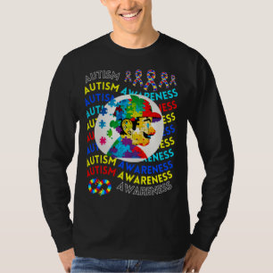 Childrens Autism Awareness Navigating Autism Autis T-Shirt