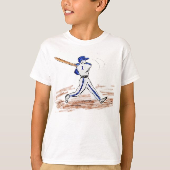 Children's Baseball T Shirt (Front)