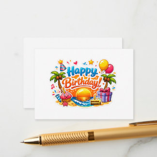 Children's birthday card