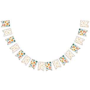children's birthday decor bunting flags