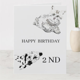 Children's Birthday Greeting Card 2ND  