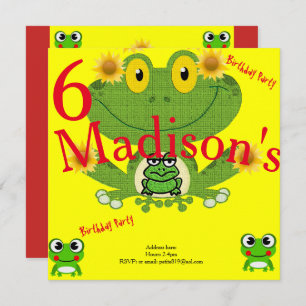 childrens birthday invitation cards