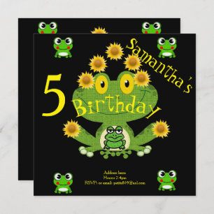 childrens birthday invitation cards