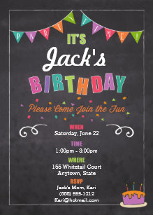 childrens birthday invitations zazzle