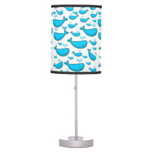 childrens blue whale decorative lamp